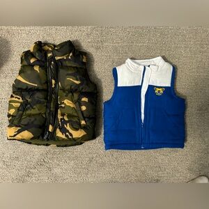 Toddler Boy Vests Size 2T Great Condition